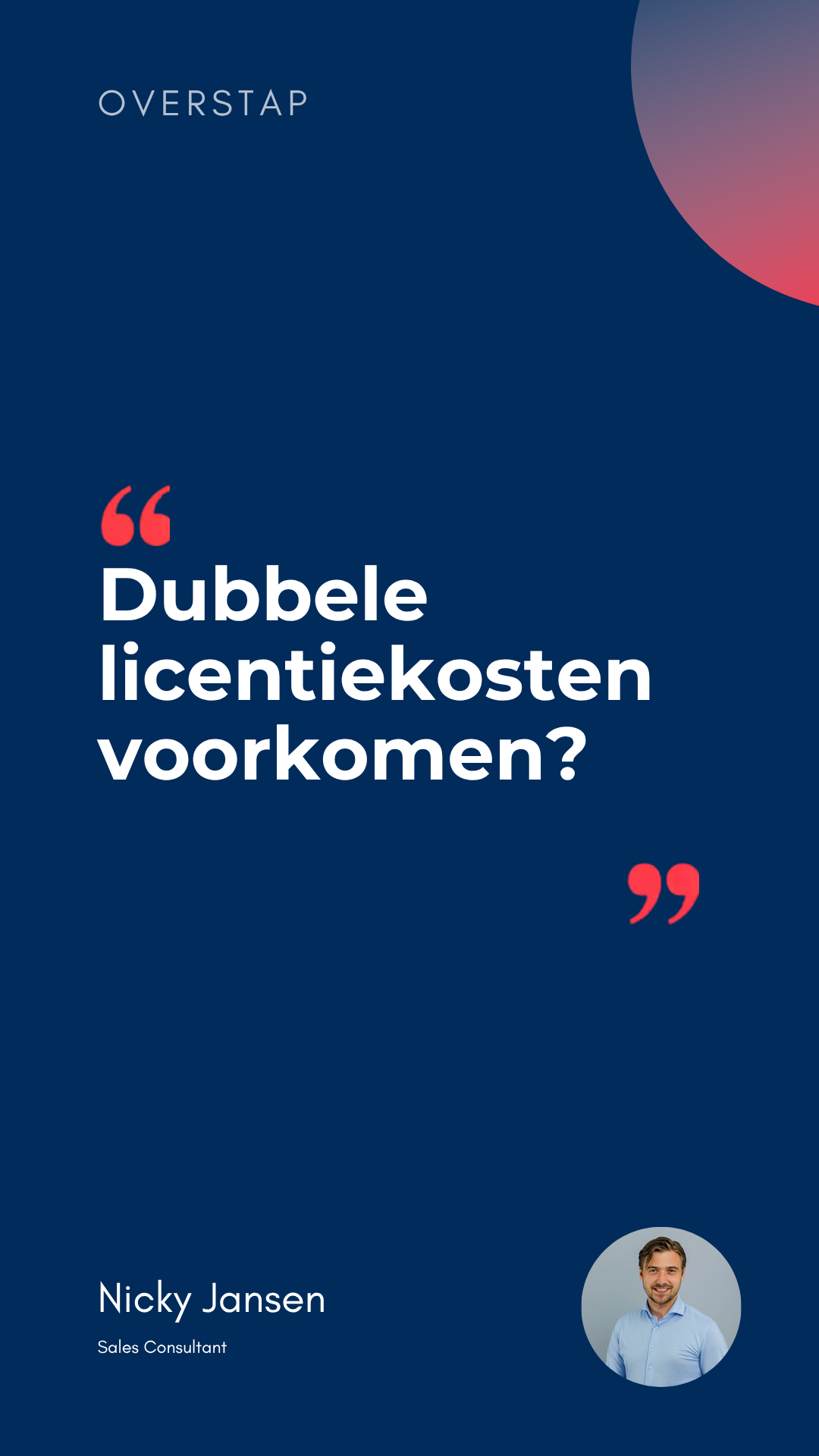 Overstap (1)
