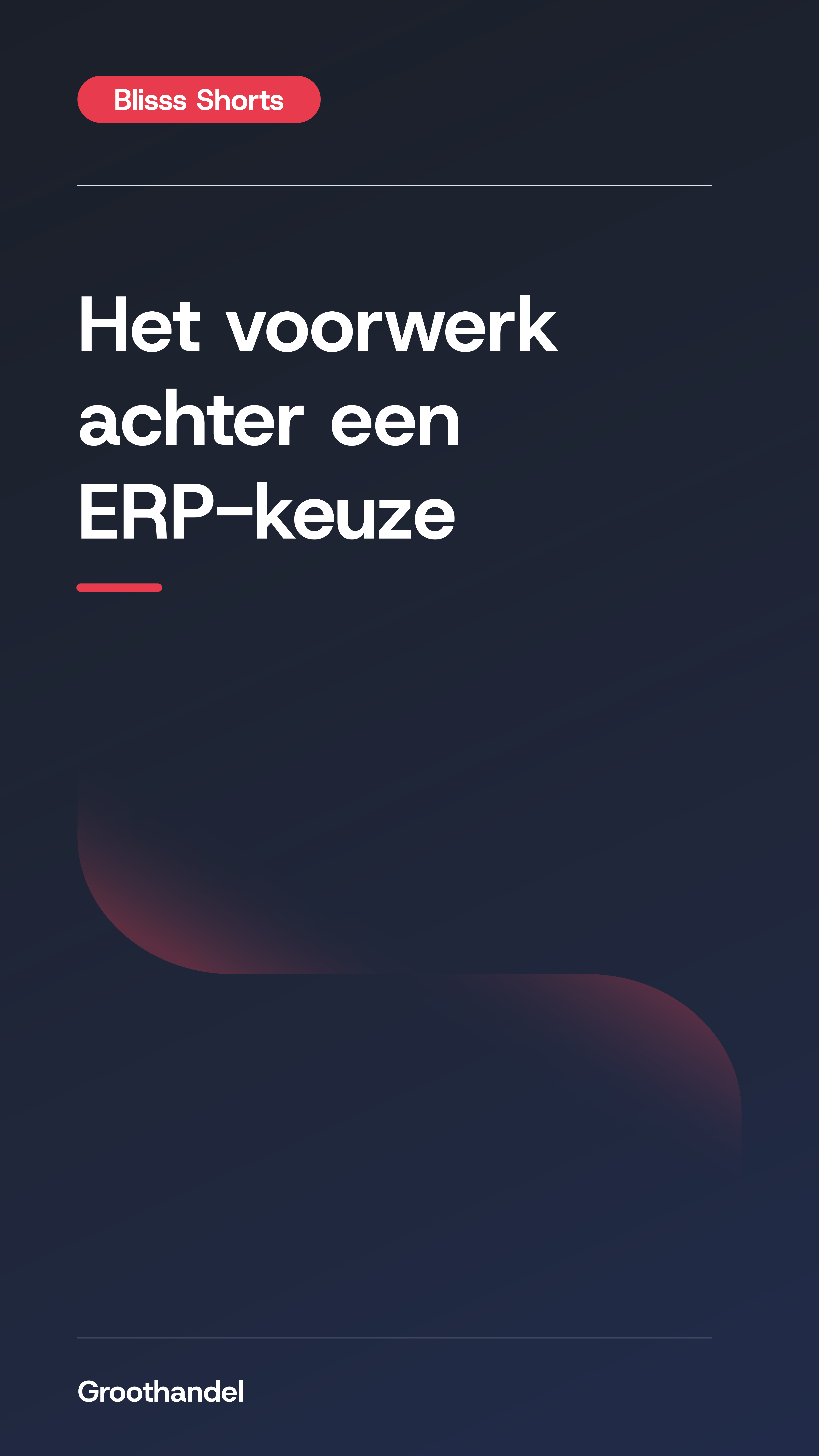 Het Voorwerk Achter Een Erp Keuze 01
